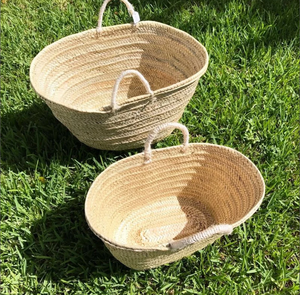 Bolso de paja mágico hecho a mano, cesta de mercado francesa hecha a mano, bolsos de playa de macramé de ganchillo, directamente del proveedor indio - Product Image 2