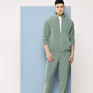 Conjuntos de dos piezas para hombre Conjuntos de chándales personalizados Ropa deportiva para hombre Cremallera completa Chándales para hombre de alta calidad - Product Image 1