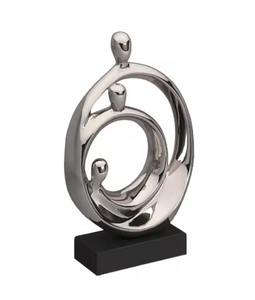 Salon métal Art décor ornement bureau Collection Sculpture haute qualité or couleur métal Sculpture pour la décoration intérieure - Product Image 3