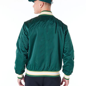 Blouson aviateur unisexe rétro vintage avec capuche en fourrure de cuir d'hiver Logo brodé personnalisé de haute qualité - Product Image 6