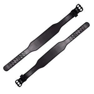 Offre Spéciale en cuir de vachette personnalisé robuste réglable haltérophilie Gym taille protecteur Fitness puissance ceinture de levage Logo personnalisé - Product Image 2