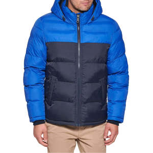 Fabricant de vestes matelassées pour hommes, style streetwear, veste matelassée d'hiver surdimensionnée, production - Product Image 6