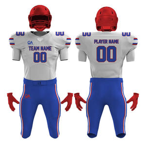 Uniforme de maillot de football américain pour hommes sur mesure 2025 uniforme de football américain pas cher personnalisé uniforme de football américain pour femmes - Product Image 4