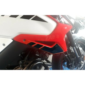 2 adesivi in gel 3D per cappotti da donna, deflettori protettivi compatibili con Suzuki V-Strom 1050 - Product Image 2