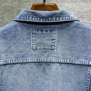 Ensemble veste et pantalon en jean pour homme personnalisé en deux pièces, fournisseur direct d'usine, nouvelle arrivée, ensemble veste et pantalon en jean pour homme - Product Image 3