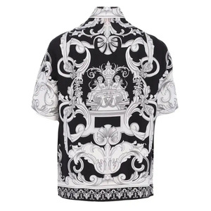 Ensemble Streetwear d'été personnalisé pour hommes Nouveau haut et short surdimensionnés à la mode Style décontracté en tricot de coton respirant - Product Image 4