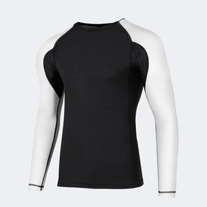 Camisas de compresión MMA de alta calidad, camiseta de manga larga con protección solar UPF50 de secado rápido para adultos, protector contra sarpullidos de verano - Product Image 3