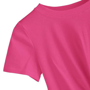 Breathable Wholesale High Quality Cropped Tight Fit Tee Tshirt <b>Girl</b> Screen Print Plain Cotton Custom Logo Crop Top T <b>Shirt</b> Women - Product Image 2