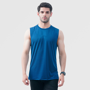Camiseta sin mangas informal sin mangas para hombre de último diseño, de gran tamaño, de fabricante alto, con servicio OEM precio bajo, técnicas lavadas - Product Image 1