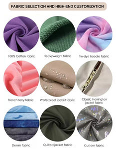 Sweat à capuche en coton épais unisexe avec logo personnalisé imprimé 3D motif brodé Survêtement décontracté en molleton vierge pour hommes - Product Image 5