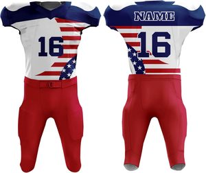 Nouveau personnalisé unisexe adulte vêtements de football américain jeunesse ensemble maillot court respirant T-Shirts promotionnel Sublimation personnalisable - Product Image 3