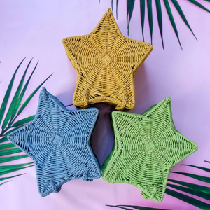 ตะกร้าขนมหวายรูปดาวทำด้วยมือสำหรับ Eid Mubarak มุสลิมรอมฎอนของตกแต่งกล่องของขวัญงานเทศกาลเวียดนามขายส่ง - Product Image 2