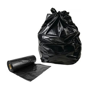 Vente en gros personnalisé Sacs poubelles jetables à usage intensif en rouleau de plastique plié en C Sac poubelle en plastique rouleau sans noyau Fournisseur du Vietnam - Product Image 3