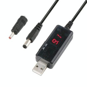 Câble USB de suralimentation 5V vers 9V, convertisseur de tension réglable 12V 1A, chargeurs multifonctions EU - Product Image 1