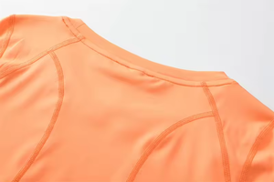 Nouveaux styles Simple tricoté dames haut impression personnalisée femmes T-Shirt haute qualité Gym femmes T-Shirt - Product Image 4