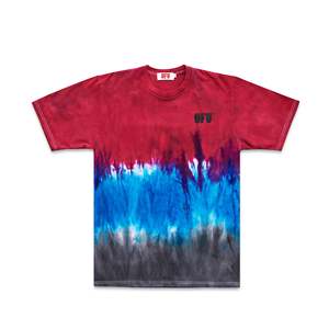 T-shirt Tie-Dye 100 % Coton Usagé [UCS-TS-301] en Jersey Respirant, Étiquette Personnalisée, 180 Grammes, Style Ajusté Tricoté, Motif Logo - Product Image 1
