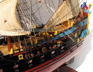 พรินส์วิลลิเมตรทาสีเรือ/หัตถกรรมเรือเก่าสูง/เรือไม้รุ่น - Product Image 3