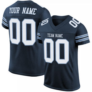 Vente flash - Vêtements de sport de football américain unisexes, respirants, grandes tailles, imprimés avec le nom et le numéro de l'équipe et logo personnalisé - Product Image 4