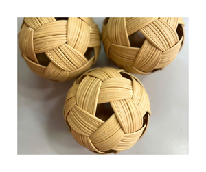 Boule en rotin décorative de style moderne pour la maison, mariage, fête, décoration de Noël, boule en rotin naturel faite à la main, fournisseur vietnamien - Product Image 4