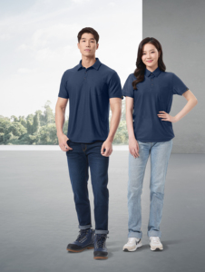 Camiseta de Trabajo Antiestática [TBUC] TT-1601(NA) para una Mejor Transpirabilidad, Ropa de Trabajo que Absorbe la Humedad, Tejido Ventex Clacarbo con Carbono Mejorado - Product Image 3