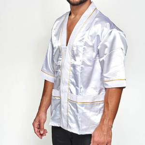 เสื้อแจ็คเก็ตมวยสำหรับผู้ชาย ขายดี รุ่นสปริง ผลิตจากผ้าซาติน คุณภาพสูง กันน้ำ เป็นมิตรกับสิ่งแวดล้อม สไตล์นักกีฬา - Product Image 2