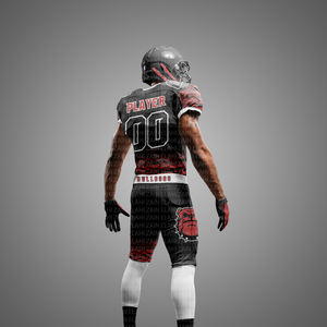 Vente en gros d'uniformes de football américain de haute qualité conçus par sublimation maillots d'entraînement OEM vierges personnalisés de taille XL pour les jeunes - Product Image 2