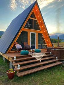 Nuevo Bungalow triangular de madera de vidrio para Villa, cocina, baño, Hotel, sala de estar, dormitorio, aplicación - Product Image 2