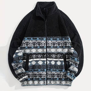 Veste d'hiver premium en sherpa, doublée de polaire, pour les activités de plein air et les occasions décontractées - Product Image 1