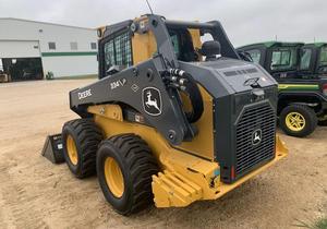 Chargeuse compacte sur pneus John Deere 334 P 2024 avec moteur Kubota, pompe et boîte de vitesses haute performance à vendre - Product Image 2
