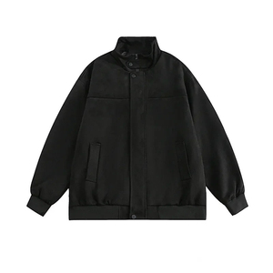 OEM nouvelle mode veste en cuir décontractée vintage pour hommes coupe ample tendance automne hiver saison nouveau style veste pour unisexe - Product Image 4