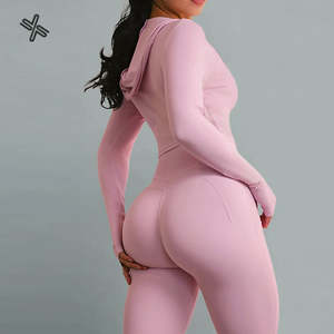 Conjunto de Yoga para mujer, ropa de entrenamiento para gimnasio, conjunto de Yoga, ropa de gimnasio, conjunto de Yoga transpirable para mujer - Product Image 1