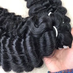 Weft 100% Virgin Vietnamese Curly Human Hair Extensions Long Lace Frontals With Transparent Swiss Lace <b>Toupee</b> Base - Product Image 3