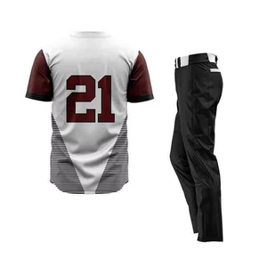 Uniforme Profesional de Softbol y Béisbol de Pakistán, Conjunto de Jersey Deportivo Transpirable 100% Poliéster con Estampado Digital - Product Image 5