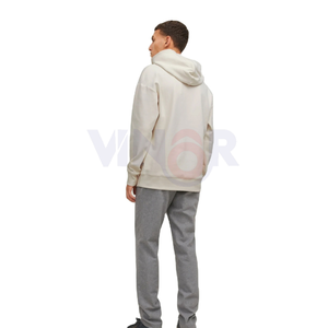 Pull à capuche thermique d'hiver décontracté pour hommes 100% coton Conception de logo personnalisé Technique de broderie solide Méthode d'impression numérique - Product Image 2