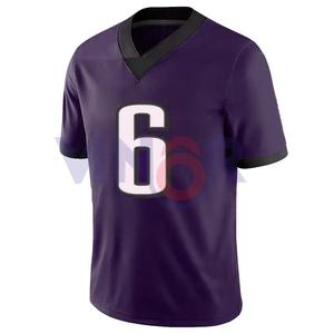 Best Design Custom Made American <b>Football</b> Jersey XL High Shirts Own Logo Wholesale <b>Cheap</b> Blank American <b>Football</b> Jerseys - Product Image 1