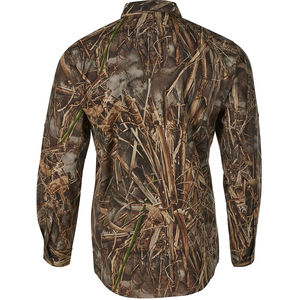 Polo d'hiver imperméable à manches longues, tissu respirant pour hommes, idéal pour la randonnée, la chasse, l'entraînement en plein air, meilleur OEM - Product Image 2