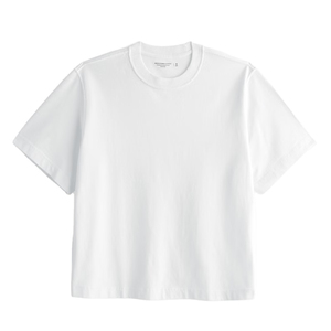 Vêtements d'été en gros, t-shirt surdimensionné à épaules tombantes en coton 100% respirant de haute qualité, impression personnalisée, blanc pour hommes - Product Image 4