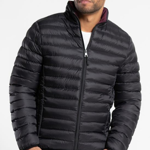 Veste matelassée à capuche en toile écologique unisexe, imperméable, isolée, fermeture éclair sur le devant, pour les aventures en plein air, le camping - Product Image 5