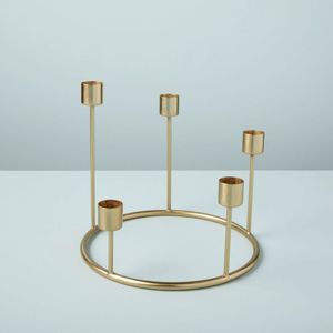 Decoración navideña para el hogar, soporte de pilar de vela, soporte de vela de diseño moderno para Decoración de mesa hecha a mano - Product Image 6