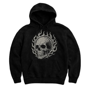 DTF เสื้อฮู้ดพิมพ์ลาย DTF เสื้อสวมหัวผ้าคอตตอนผ้าฟลีซทนทานพิมพ์ลายสีสันสดใสเสื้อผ้าแฟชั่น - Product Image 1