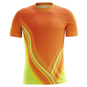 Ropa Deportiva, Uniforme de Fútbol Sublimado, Camisetas con Cuello Redondo, Pantalones Cortos, Manga Corta, Secado Rápido, Transpirable, Camisetas de Fútbol - Product Image 6