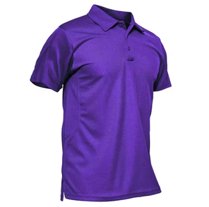 2025ผู้ชายเสื้อยืดกอล์ฟแห้งเร็วเสื้อโปโลยูนิฟอร์มเสื้อโปโล100% เรียบๆพิมพ์ซับลิเมชันโพลีเอสเตอร์สำหรับนักธุรกิจ - Product Image 5