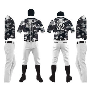 Color personalizado equipo deportivo hombres uniforme de béisbol nueva llegada personalizado deportes uniforme de béisbol para la venta Pakistán OEM con servicio - Product Image 1