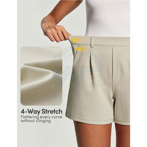 Elegant Look Premium Quality <b>Tailored</b> <b>Shorts</b> <b>Men</b> Smart Casual Slim Fit Lightweight Dress <b>Shorts</b> For Summer Office Wear - Product Image 6