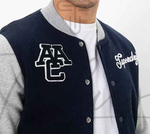 Nuevo logotipo personalizado para la chaqueta varsity más vendida para hombre y ropa cortavientos para exteriores, chaquetas varsity para hombre - Product Image 6