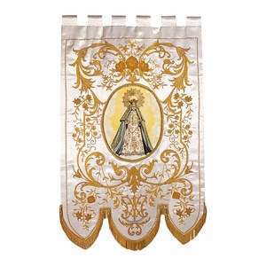 Mesa de Lujo de Doble Cara con Bordado, Emblema Bordado a Mano, Bandera con Diseño Personalizado, Bordado a Mano de Doble Cara - Product Image 3