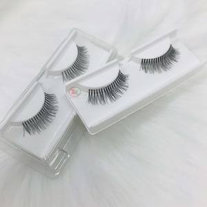 Vietnam produce mejor precio al por mayor de calidad superior banda a todo Color tira Faux Mink pestañas sintéticas extensiones de pestañas humanas al por mayor - Product Image 6