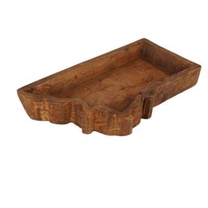 Rustic Elegance Hand-carved <b>Dough</b> <b>Bowl</b> Made by Artisans From India Rustic Crafted Wooden <b>Dough</b> <b>Bowl</b> for Serving in Hotel Home - Product Image 6