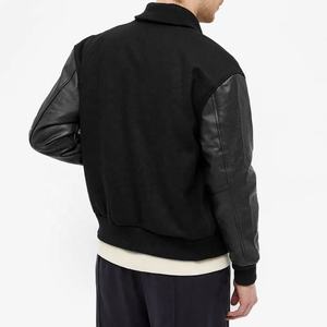 Chaquetas Varsity de Cuero para Hombre, Estilo Vintage, Otoño-Invierno 2025, Fabricante Personalizado, Alta Calidad - Product Image 5
