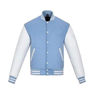 Veste pour hommes entièrement personnalisée OEM avec des conceptions à manches longues Veste Lettermen en gros État neuf à bas prix - Product Image 4